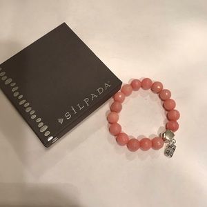 Silpada Rose Quartz Bracelet